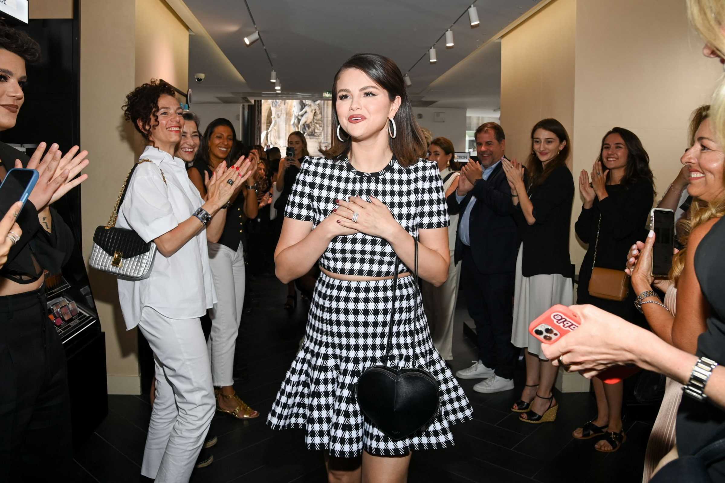 Selena Gomez at SEPHORA Loves Rare Beauty on July 8