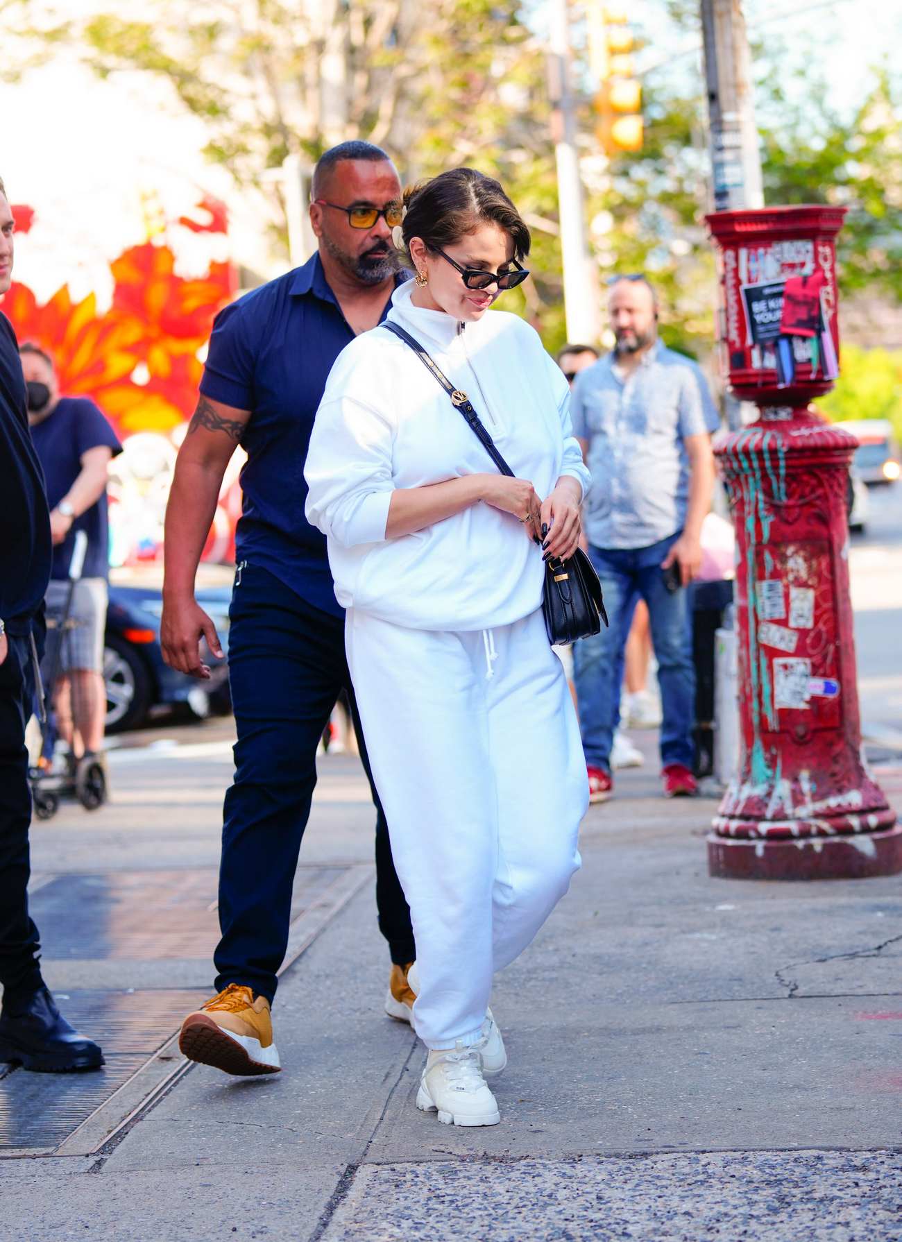 Selena Gomez at Shun Lee restaurant with Sofia Carson in New York City on May 15