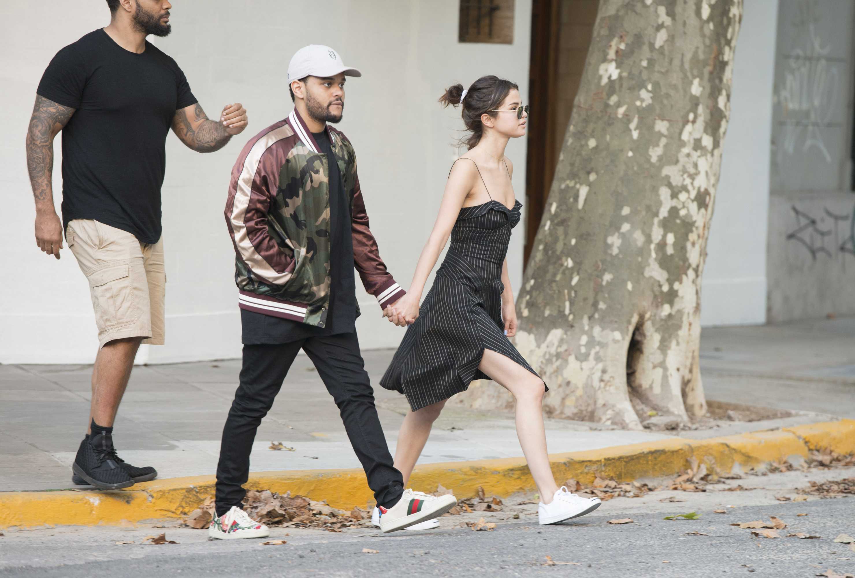 Включи уикенда. Selena Gomez and the Weeknd.